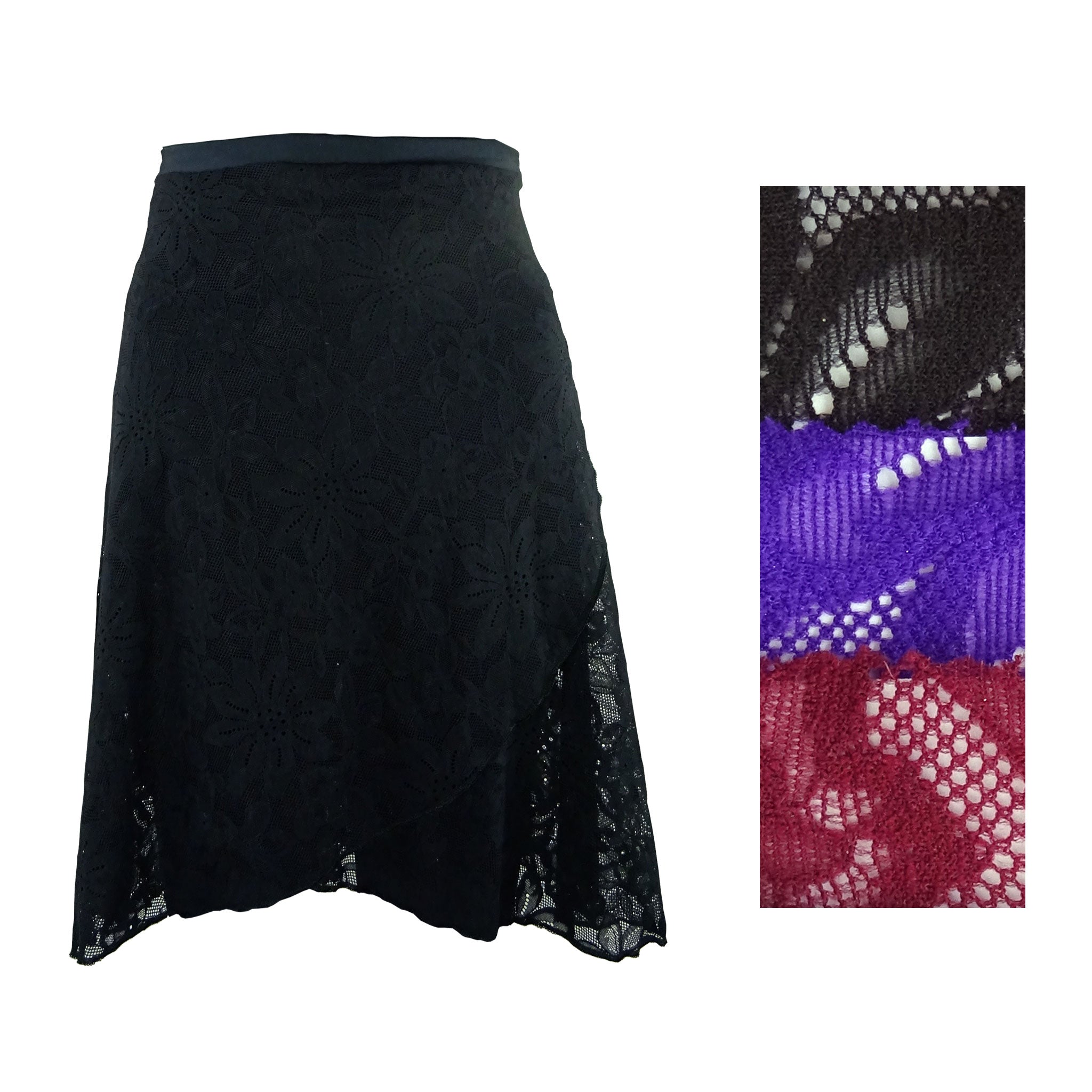 Black lace clearance skirt pattern