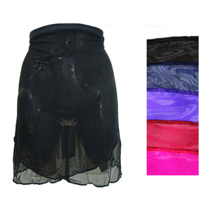 Sheer Wrap Skirts (click for colours)