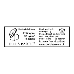Lace Washing Label for Bella Barre's Adult Ballet, Dance & Fitness Wear