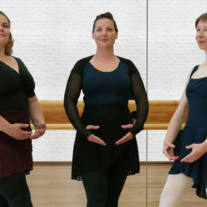 Lace Shrugs for Adult Ballet, Dance & Fitness Wear - from Bella Barre