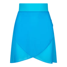 Load image into Gallery viewer, Turquoise Lux Wrap Skirt